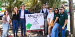 Jon & Kev Barber Shop adopta camellón como parte del programa de espacios públicos del Gobierno de Tecate