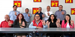 Dirigentes del PT, encabezados por el diputado Julio César Vázquez, se suman a Ismael Burgueño