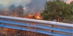 Reabren parcialmente carretera hacia Ojos Negros tras incendio forestal