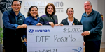 Entrega Hyundai donativo para fortalecer los programas de DIF Municipal