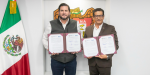 Firma Ismael Burgueño convenio de vinculación con la Universidad de las Californias Internacional