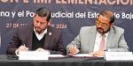 Pactan convenio de colaboración Alcalde Ismael Burgueño y presidente del Tribunal Superior De Justicia, Alejandro Fragozo