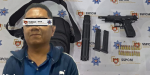 Detiene Policía Municipal a sujeto con arma de fuego y otros artefactos
