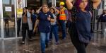 Participan escuelas de educación básica en simulacro nacional de evacuación de sismo