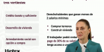 Transparencia, acabar la corrupción y construir vivienda social, metas de reforma al Infonavit: Sheinbaum