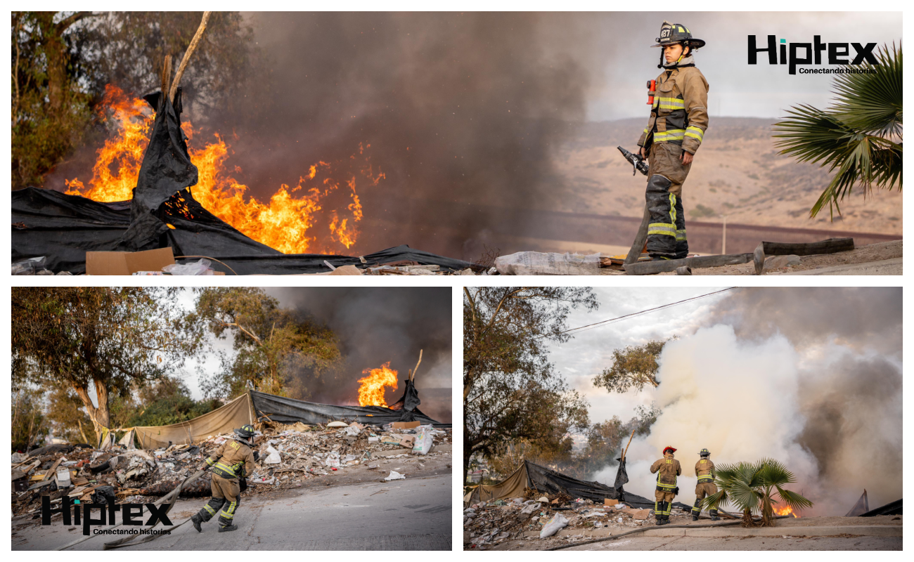 Bomberos atienden 42 reportes durante el turno navideño