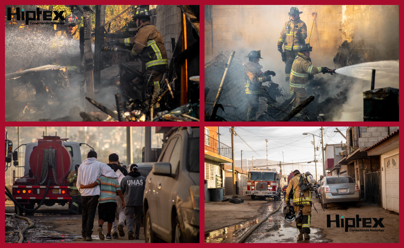 Incendio en Rancho Los Olivos consume varias casas