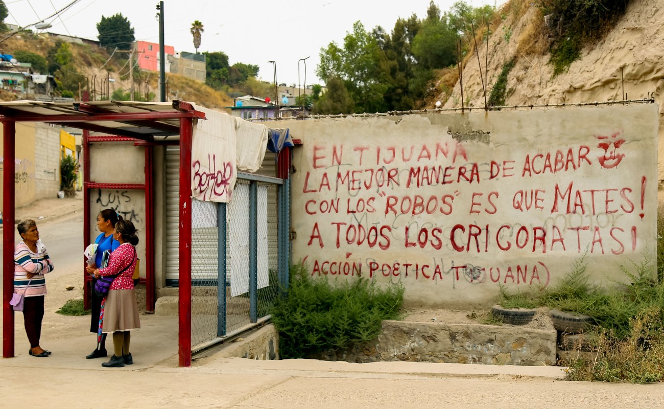 Los kamikazes del "cristal" en Tijuana
