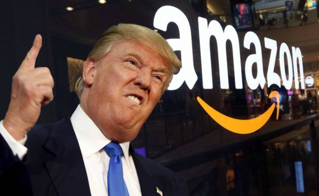 Trump culpa a Amazon de cierre de negocios