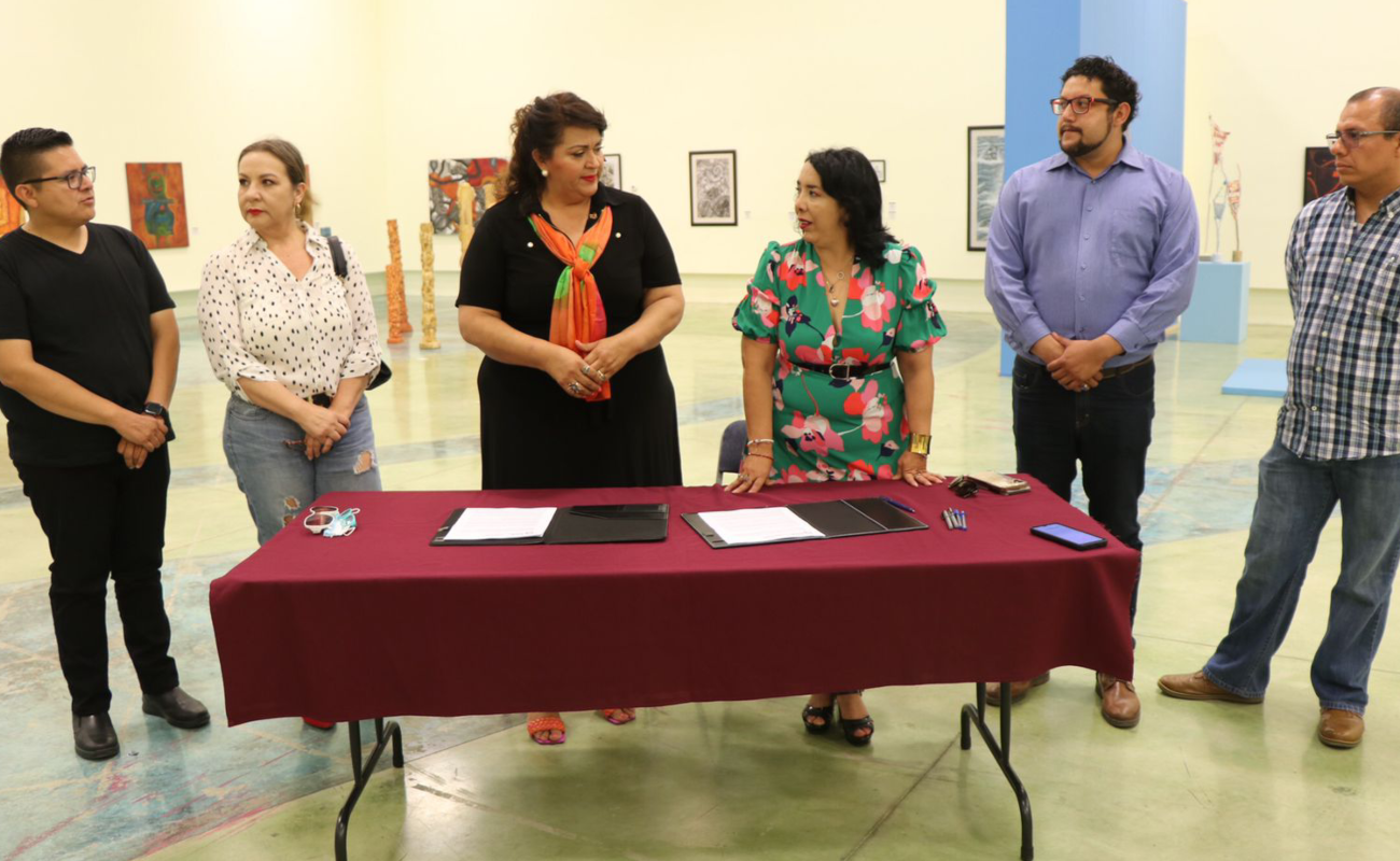 Firman convenio de colaboración Municipio y Estado para fomento cultural