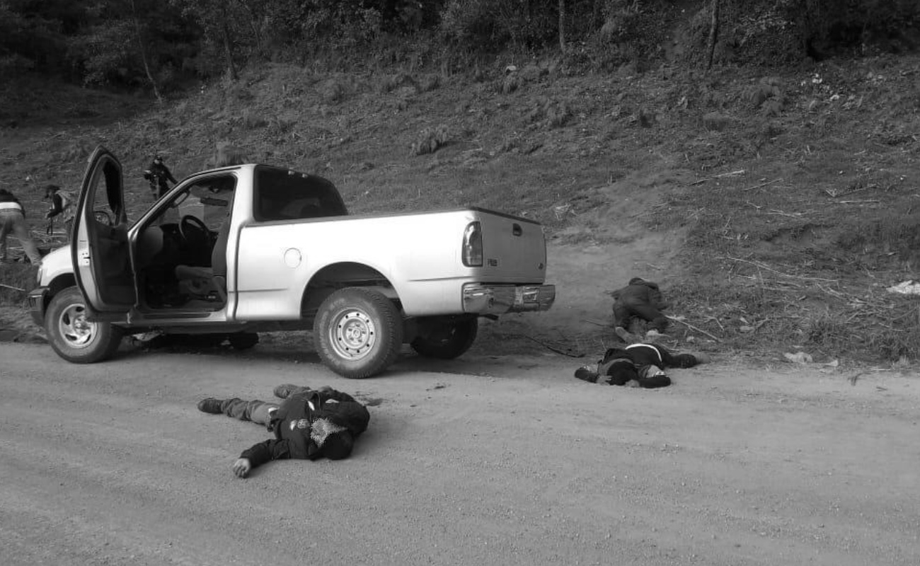 Murieron 10 en enfrentamiento de policías comunitarios y criminales en Guerrero