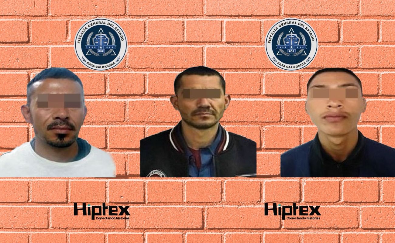 Dejan presos a tres acusados de robo