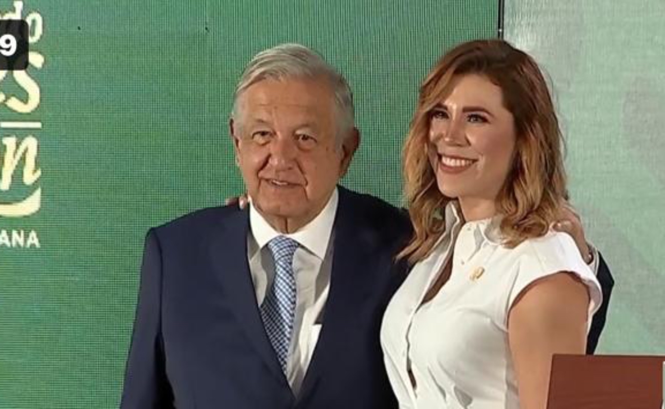 Da López Obrador “total apoyo” a Marina del Pilar