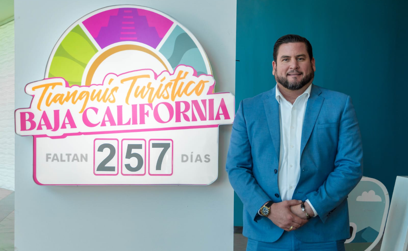 Asiste alcalde electo de Tijuana Ismael Burgueño Ruiz a la presentación del Tianguis Turístico 2025 en Baja California