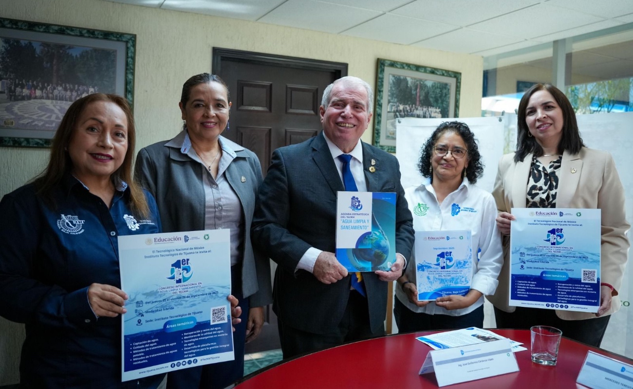 Realizará TecNM Primer Congreso Internacional de Agua Limpia y Saneamiento