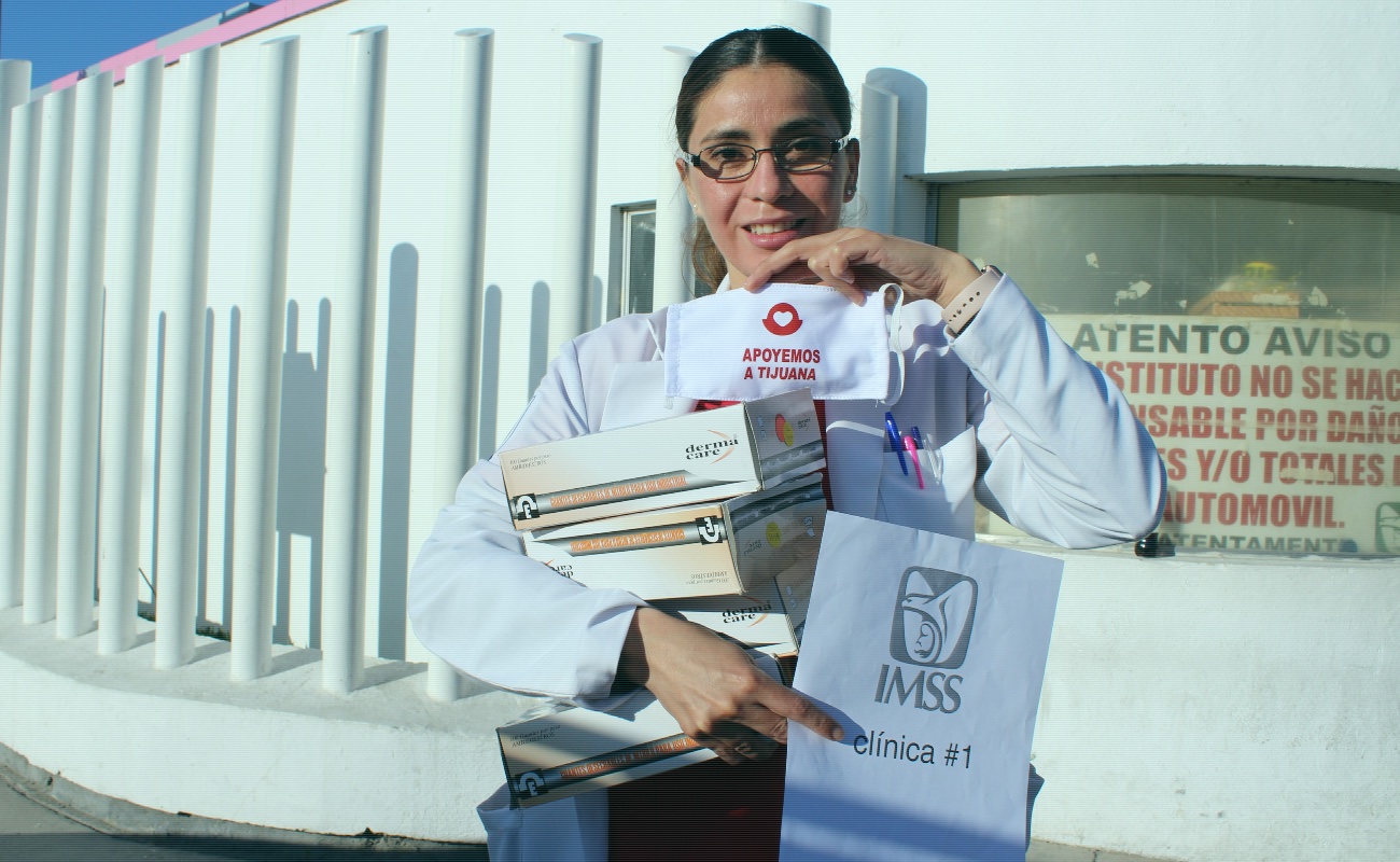“Apoyemos a Tijuana” entrega material de protección a trabajadores de la salud