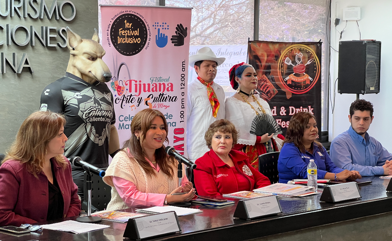 Celebrarán el “1er. Festival inclusivo, Tijuana arte y culturas 5 de mayo” en la Avenida Revolución