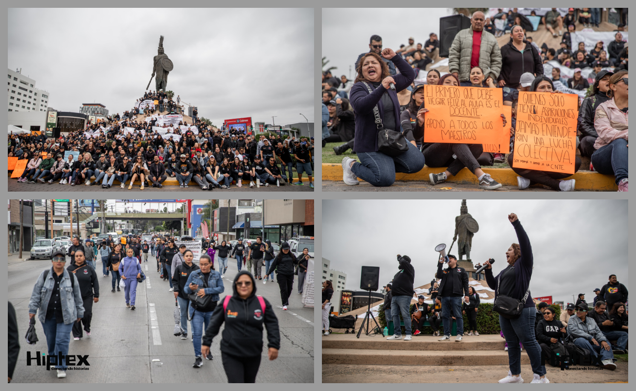 Maestros de la CNTE continúan con manifestaciones