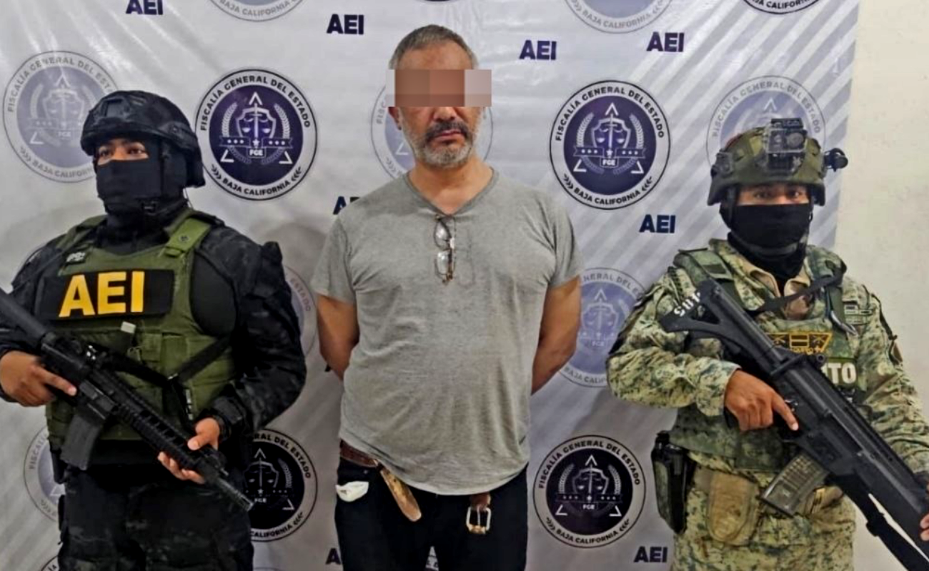 Cae sujeto a acusado de feminicidio en Tijuana