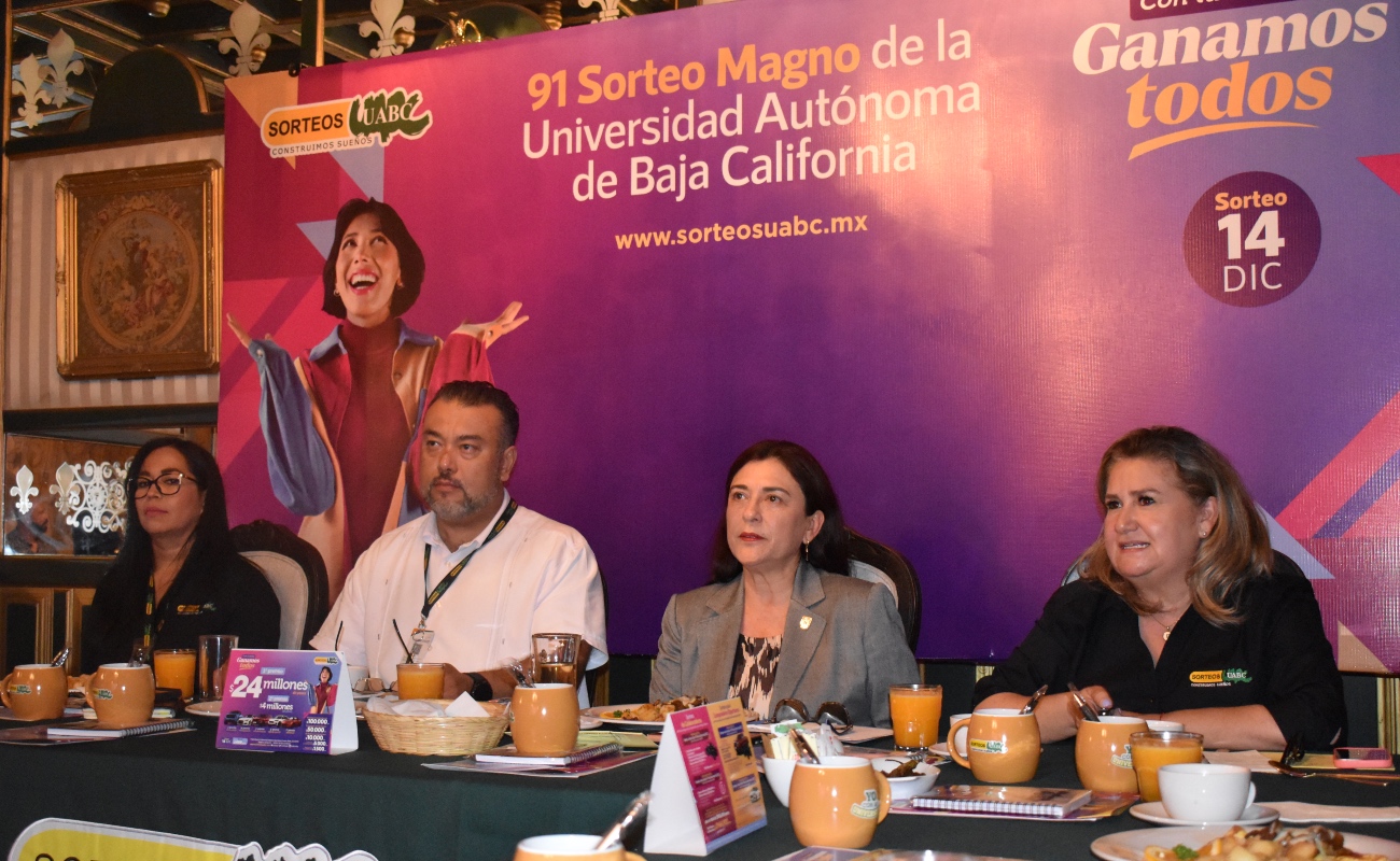 Habrá más de 41 millones de pesos en premios en el Sorteo de la UABC