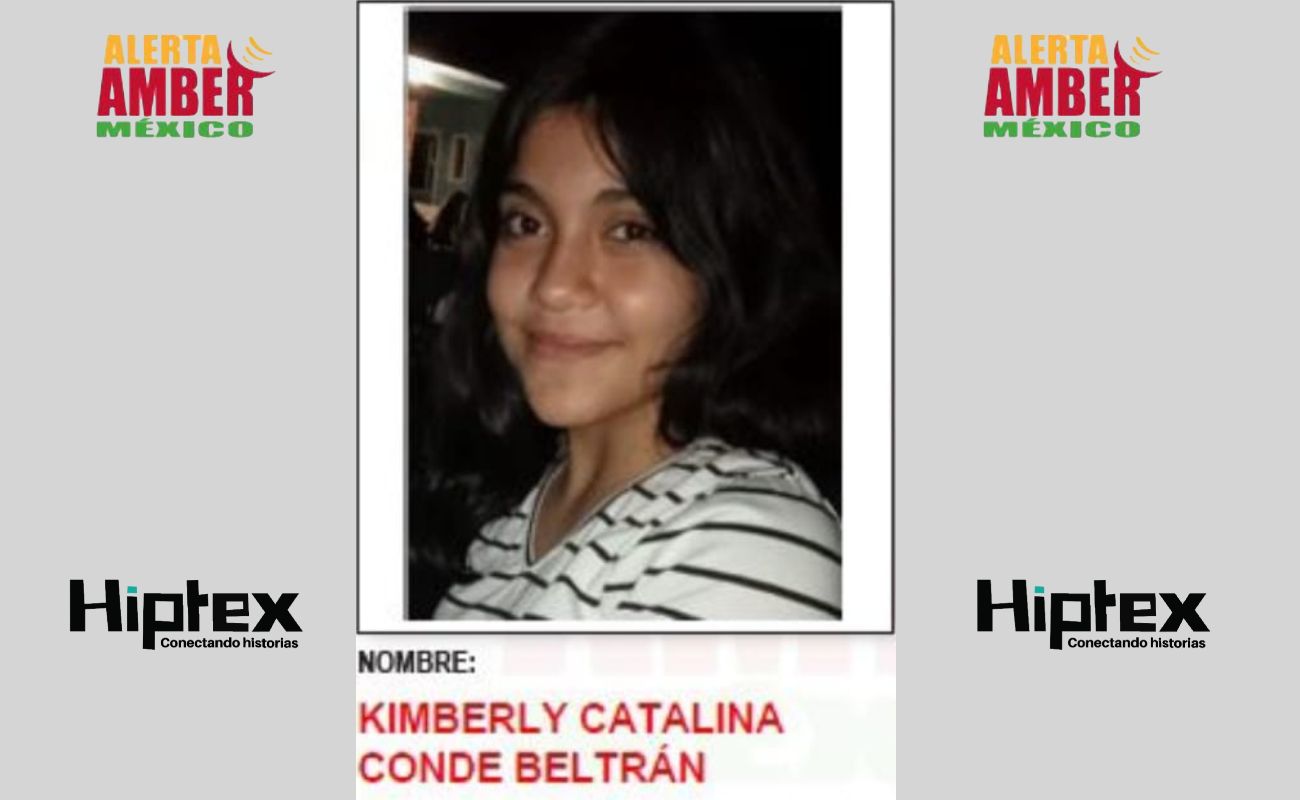 Alerta Amber para localizar a Kimberly tiene 12 años