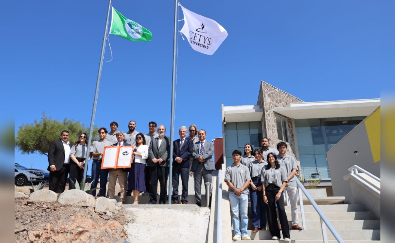 Izan Green Flag en CETYS Universidad: representa el compromiso del campus con la sustentabilidad