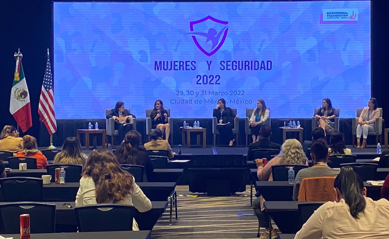 Destaca Rosarito en la Primera Conferencia Nacional de Mujeres y Seguridad 2022