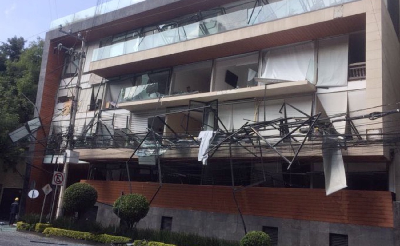 Explosión en edificio de CDMX deja 22 personas lesionadas