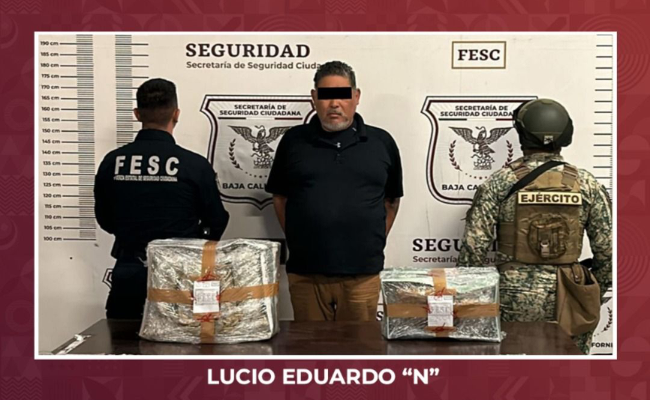 Confiscan FESC y SEDENA 25 kilos de cocaína en Tijuana