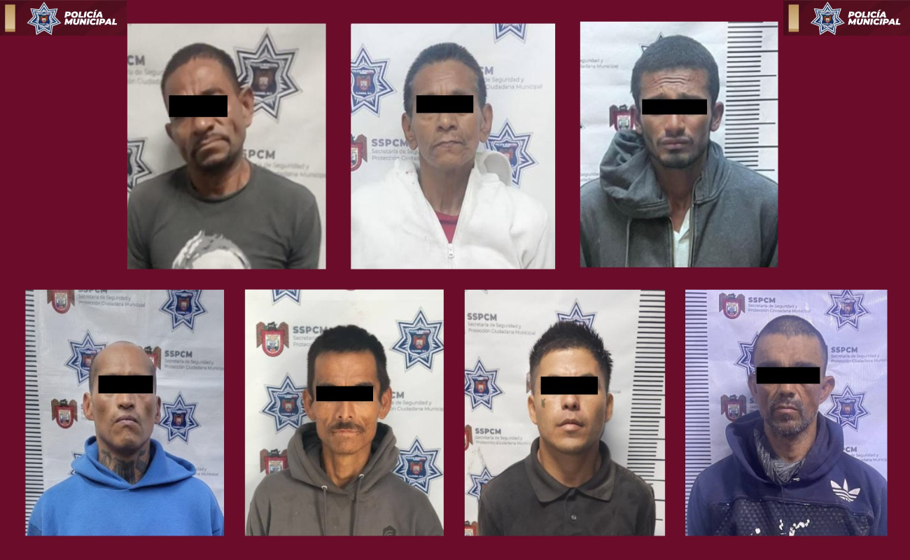 Tras reforzamiento policial, caen siete fugitivos de la ley en Tijuana