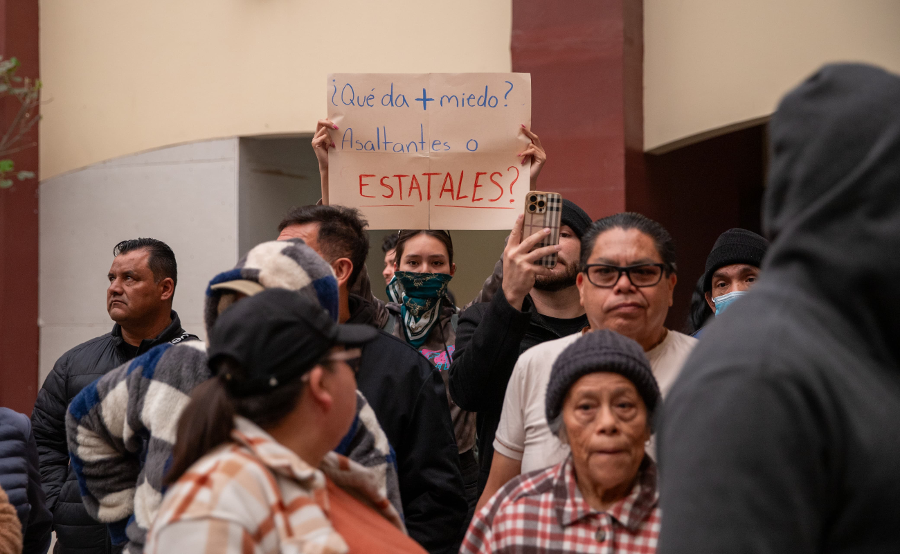 Denuncian abuso de la Fuerza Estatal en Rosarito