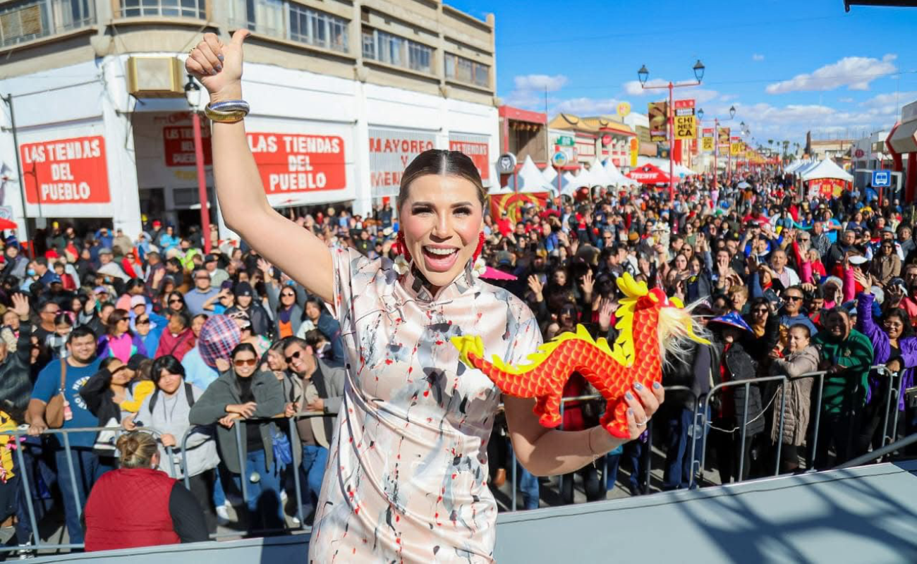 Destaca gobernadora Marina del Pilar asistencia de más de 29 mil personas a las celebraciones del Año Nuevo Chino en BC