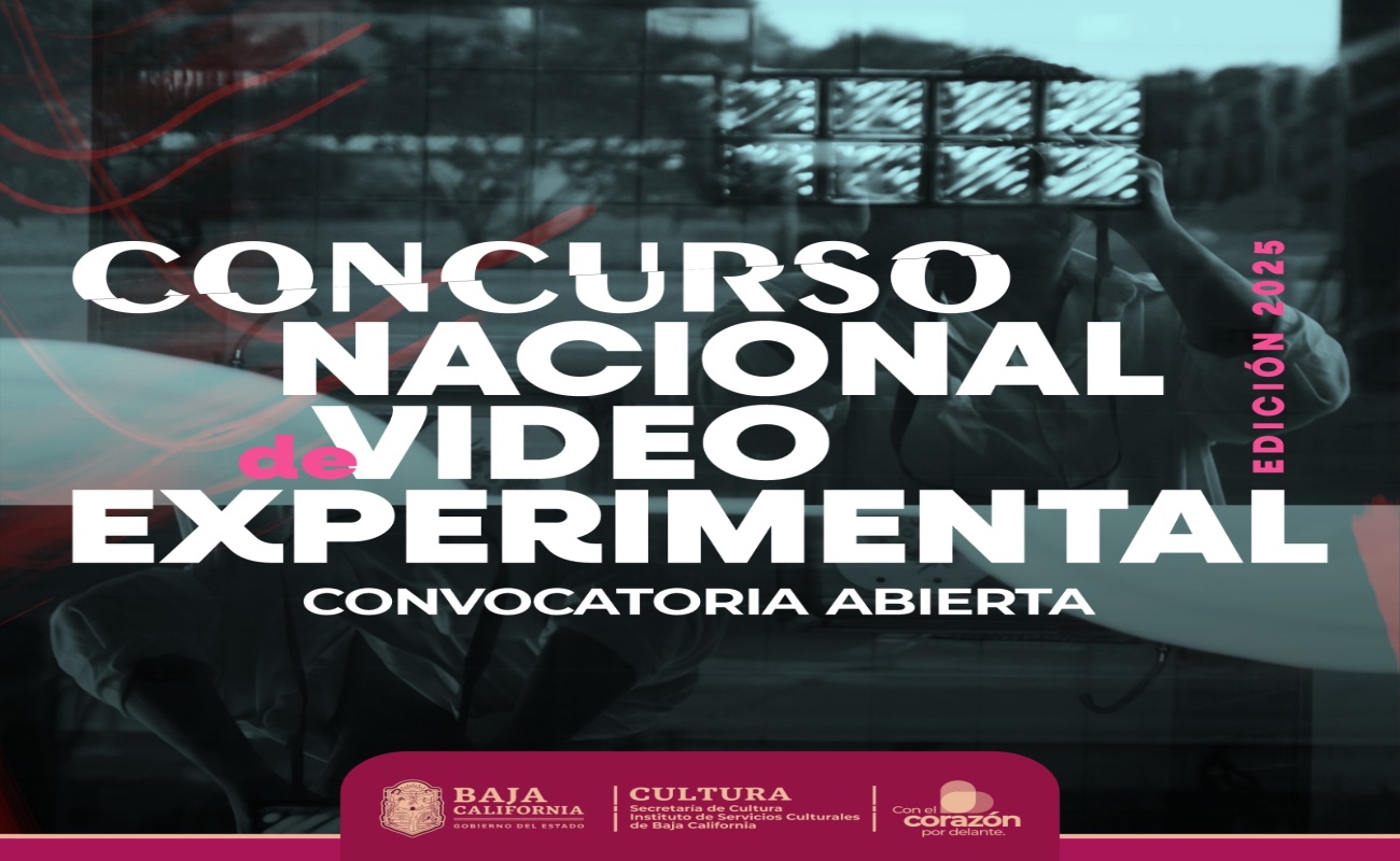 Cultura BC convoca a creadores visuales al Concurso de Video Experimental 2025