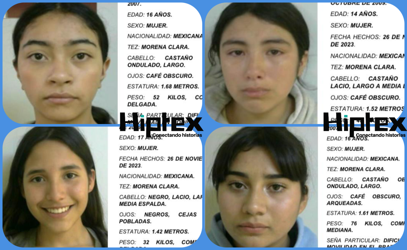 Emiten Alerta Amber por desaparición de cuatro jovencitas en Tijuana