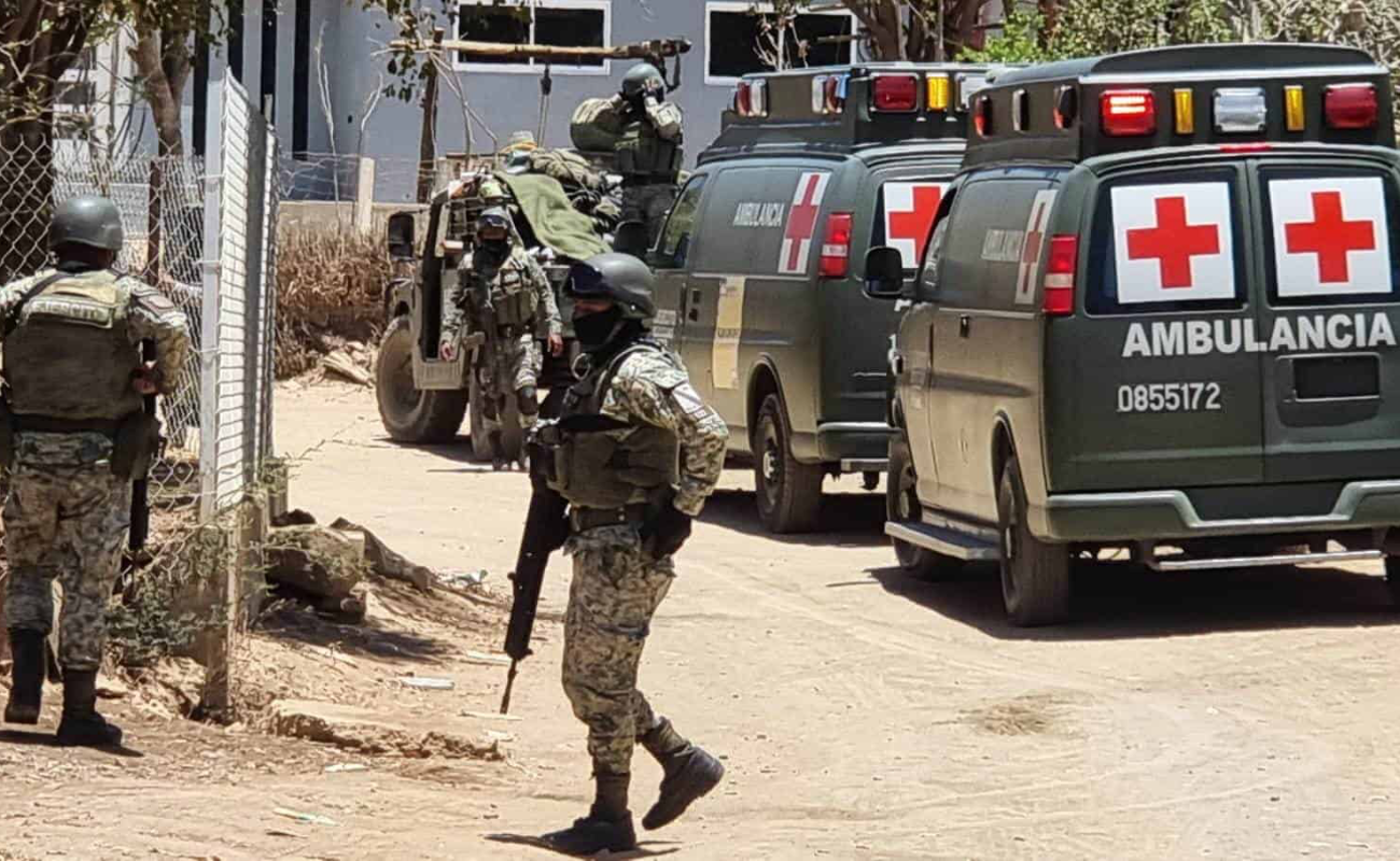 Siete militares con quemaduras, tres de ellos graves, por explosión de un narcolaboratorio en Culiacán