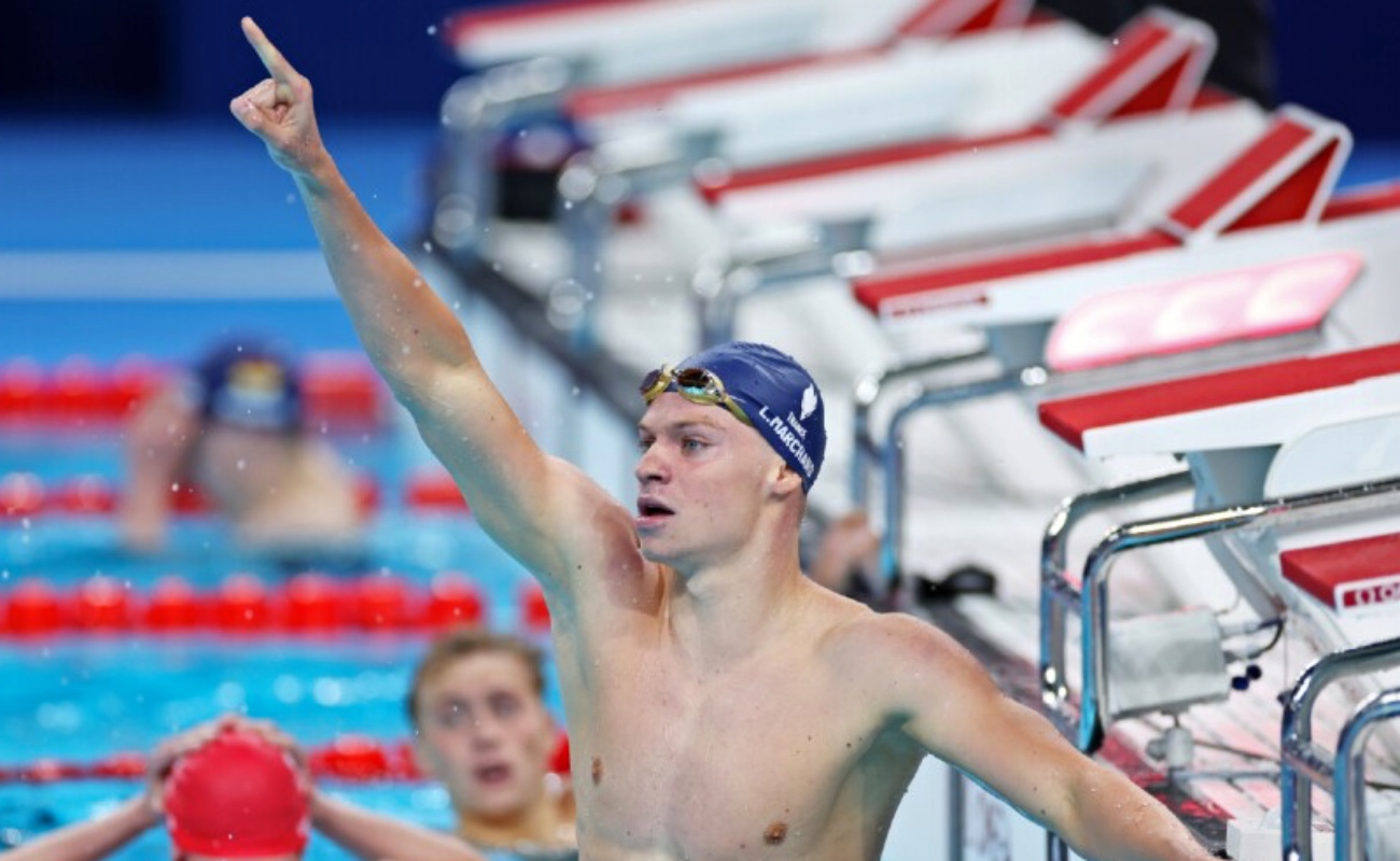 Léon Marchand rompe el Récord Olímpico de 400 m Combinado en París 2024