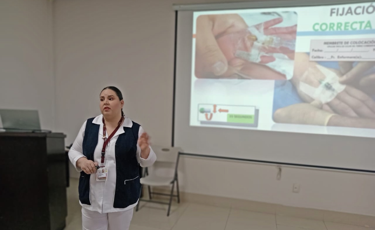 Fortalece Hospital Materno Infantil De Mexicali capacitación en su personal de enfermería