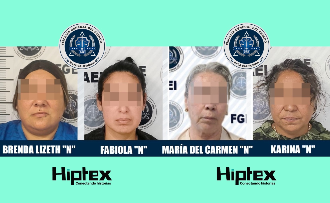 Detienen a cuatro mujeres y fueron puestas a disposición de un juez