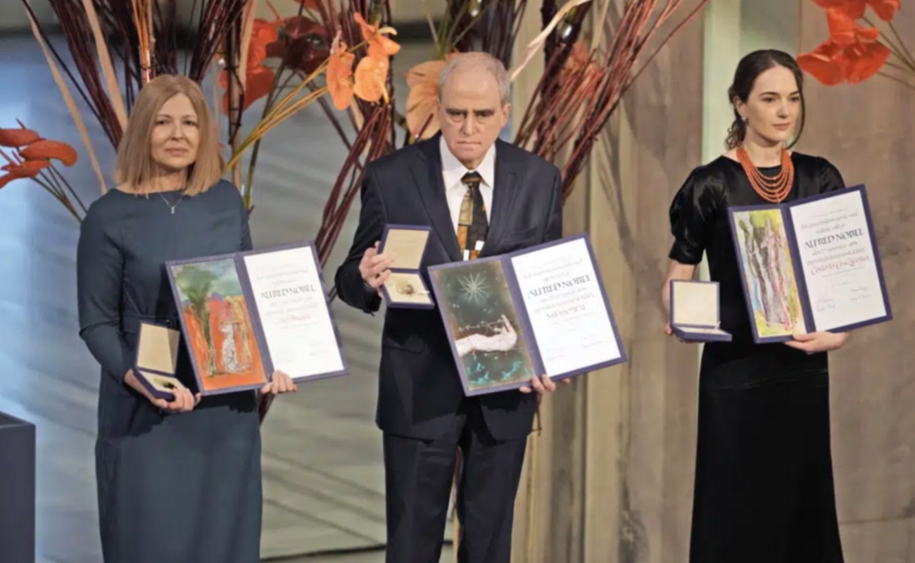 Ganadores del Premio Nobel de la Paz condenan invasión de Putin a Ucrania