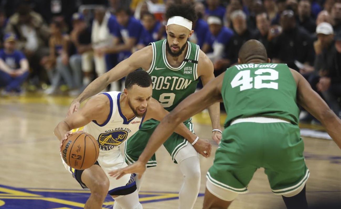 Celtics remontan ante Warriors en primer partido de la Final de la NBA