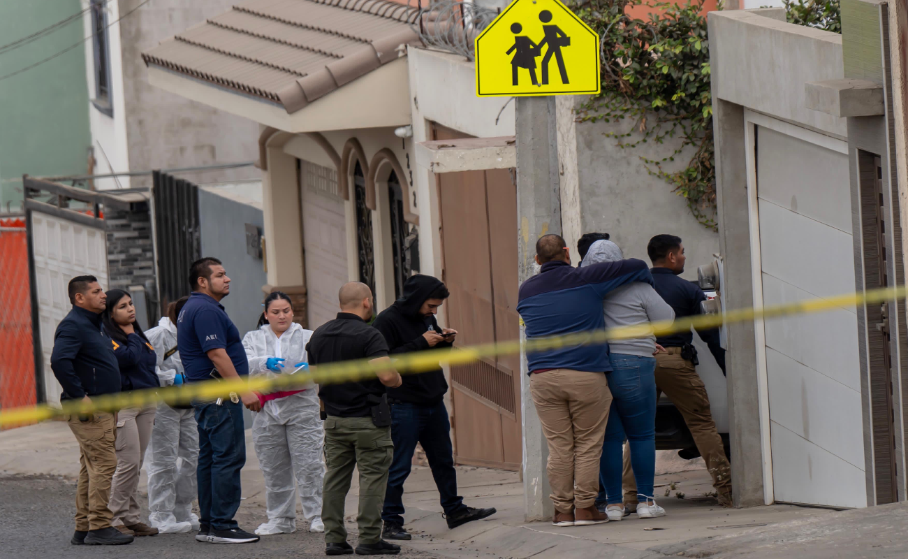 Asesinan al subcomandante de la FGE de Tecate al salir de su casa en Tijuana