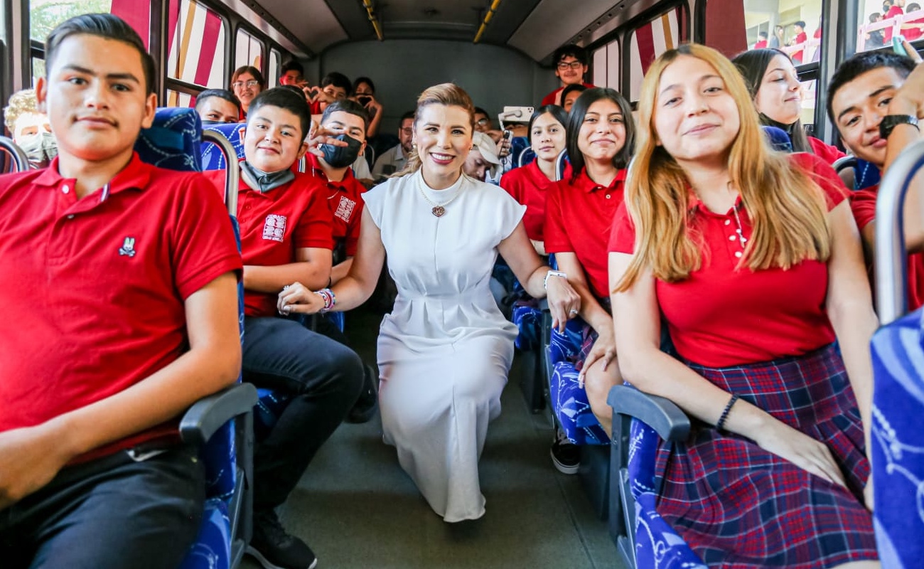 Impulsa Gobierno de Marina del Pilar traslados seguros para menores y adolescentes en el transporte público
