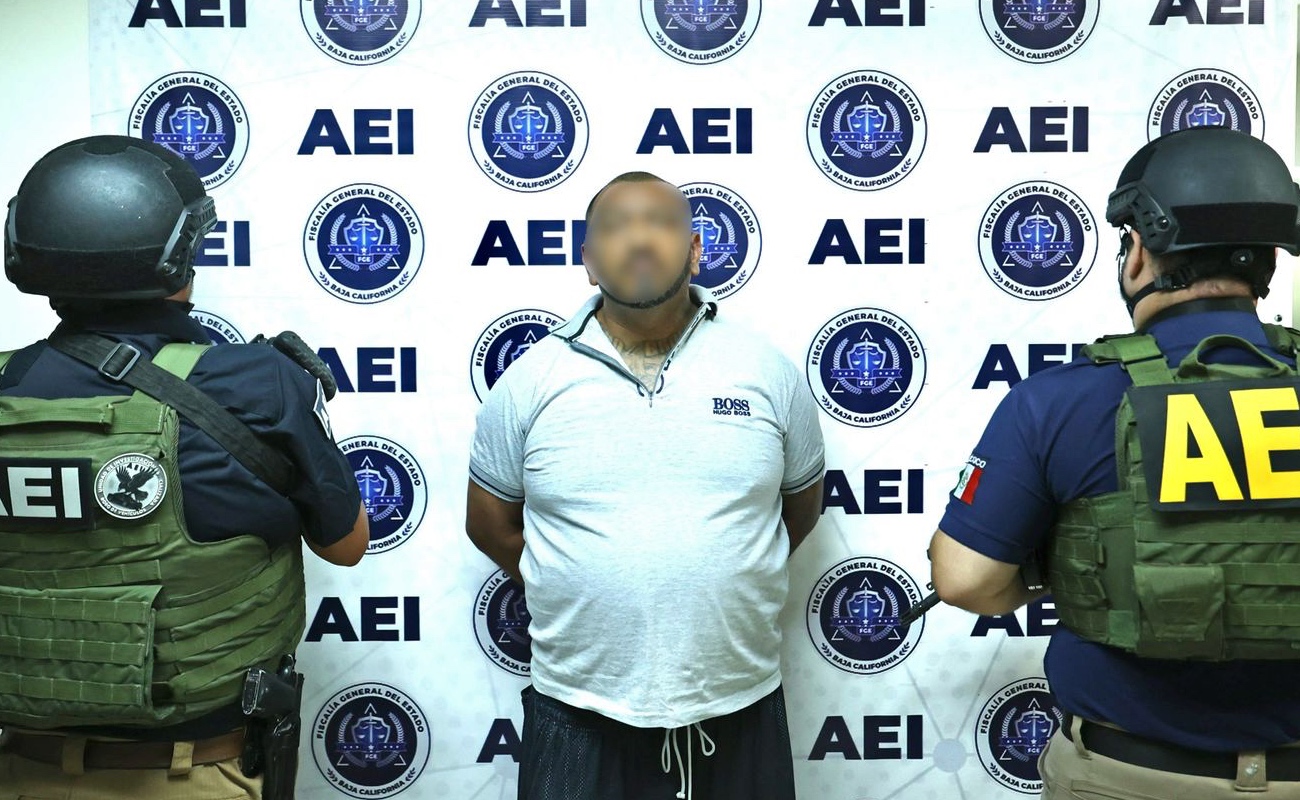 Atrapan al “”Perro Negro” en Rosarito, es acusado de desaparición forzada