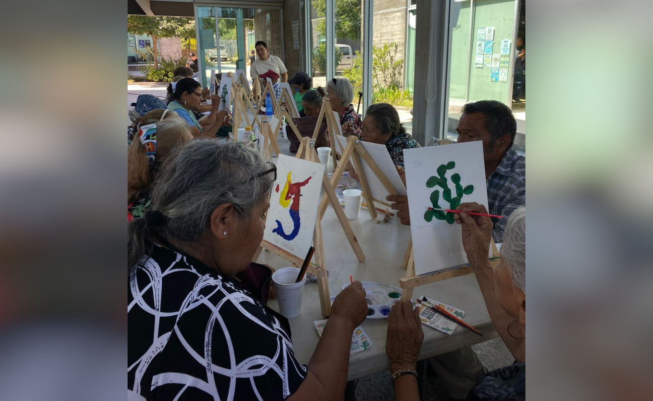 Lleva IMAC actividades creativas a los asilos de la ciudad