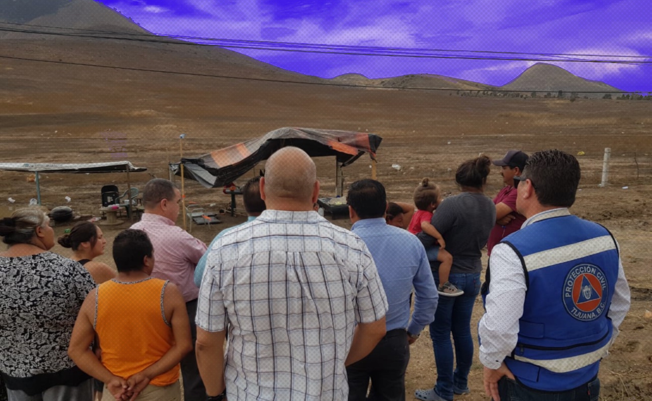 Protección Civil “recomienda” evacuar predios invadidos en Valle Redondo