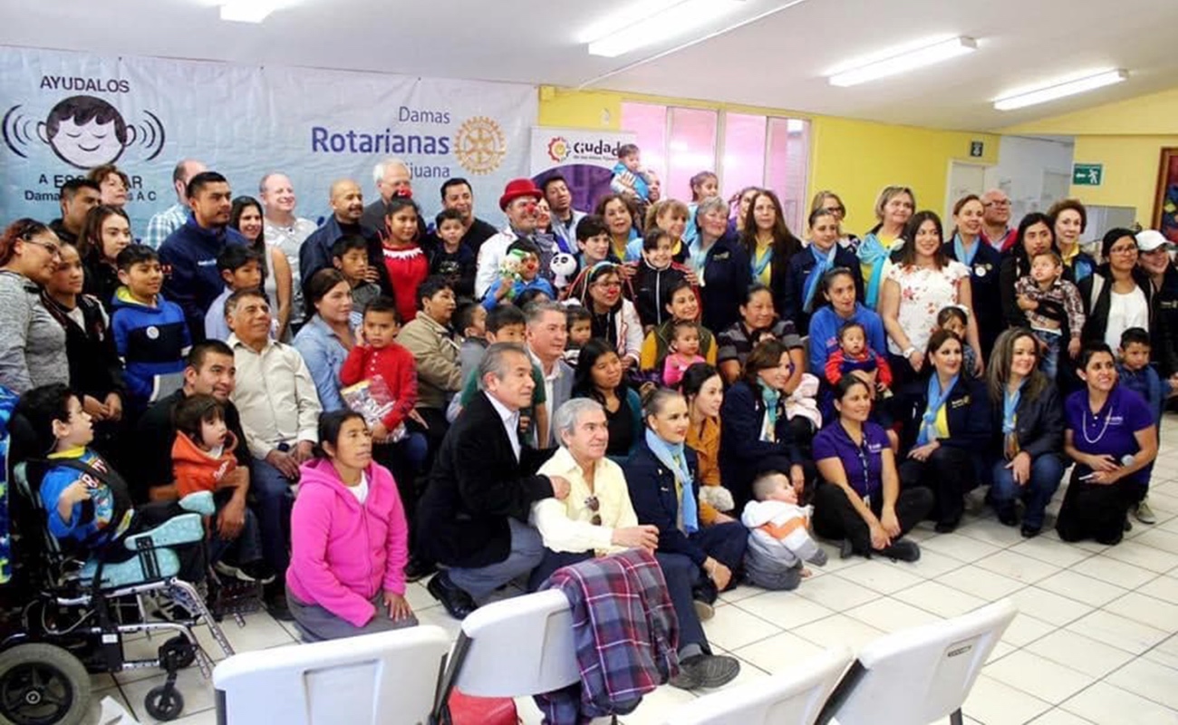 Donarán Rotarios aparatos auditivos