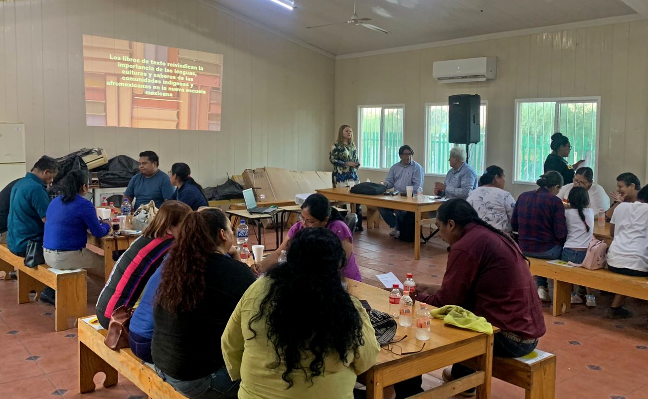 Representantes de la comunidad Cucapah reconocen inclusión de comunidades indígenas en los nuevos libros de texto