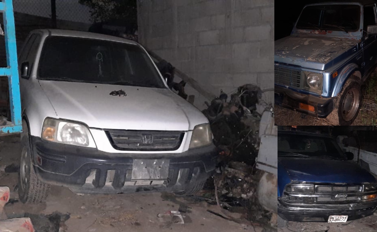 Recuperan en Tecate vehículos robados en Ensenada
