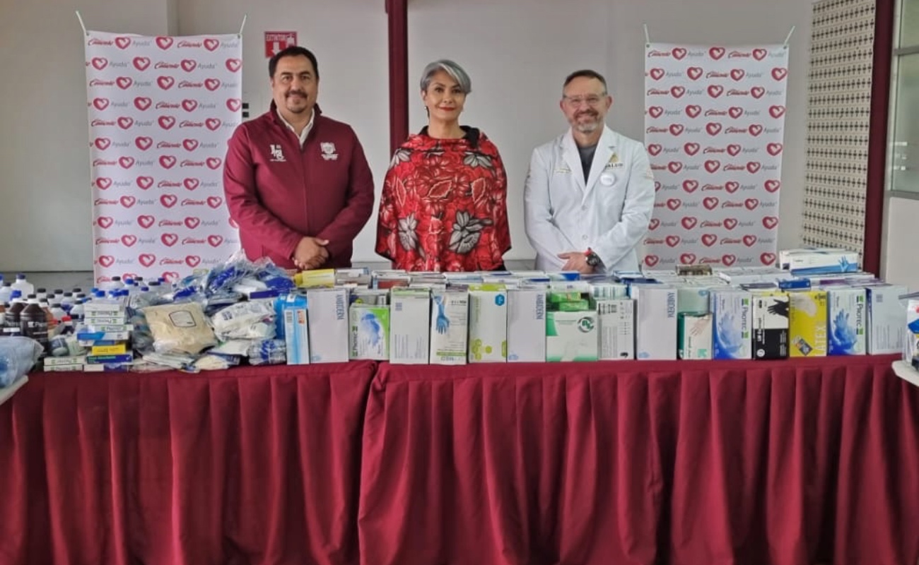 Entrega Caliente Ayuda donativo al Hospital General de Tijuana