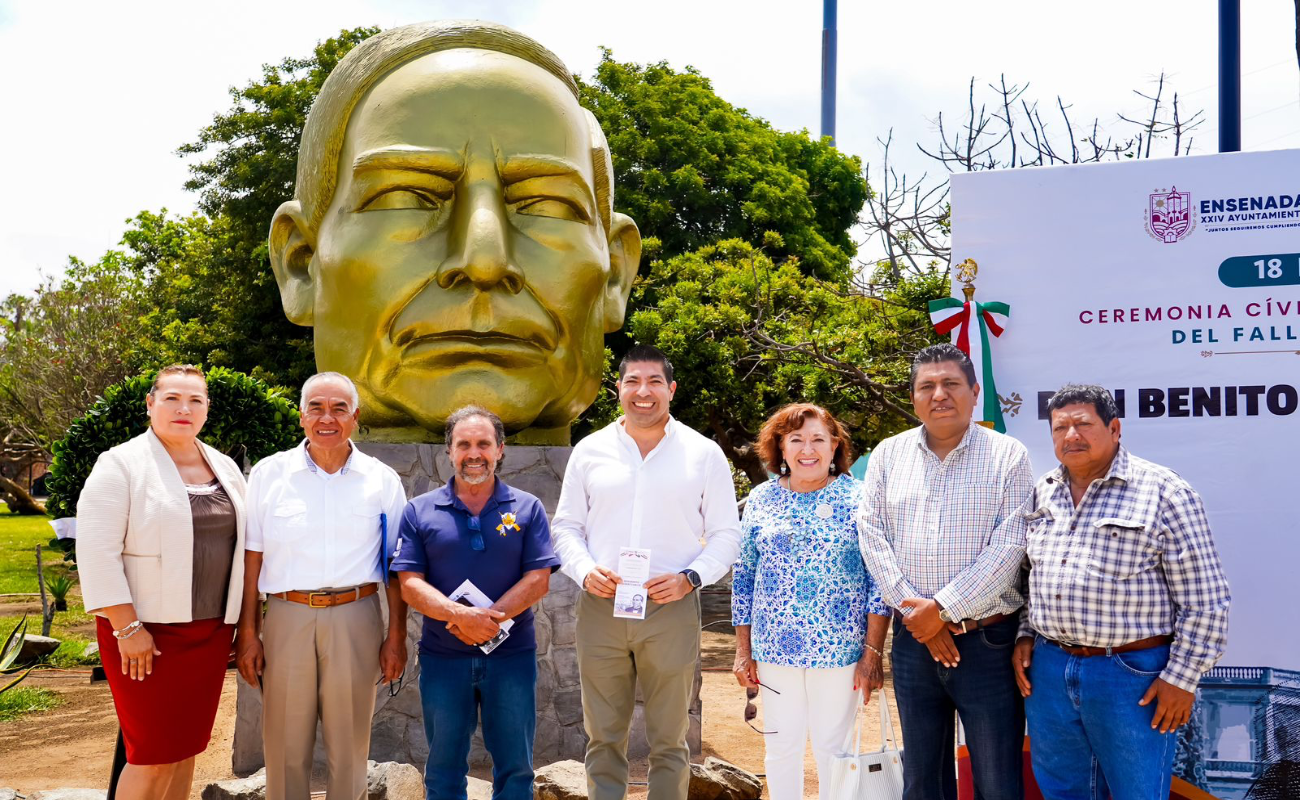 Recuerda Gobierno de Ensenada legado de Benito Juárez